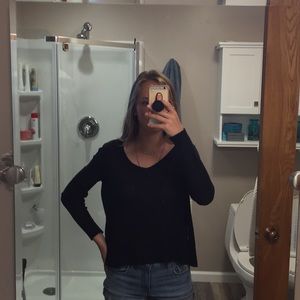 brandy black sweater